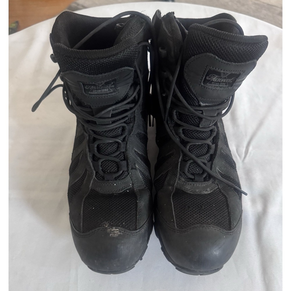 Thorogood Men's 6" Crosstrex Side Zip Comp Toe Hiker Boots Waterproof Sz 12M